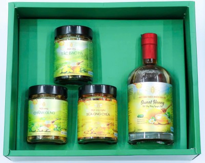 SET QUÀ TẶNG MẬT ONG THIÊN NHIÊN HÒA HẢI